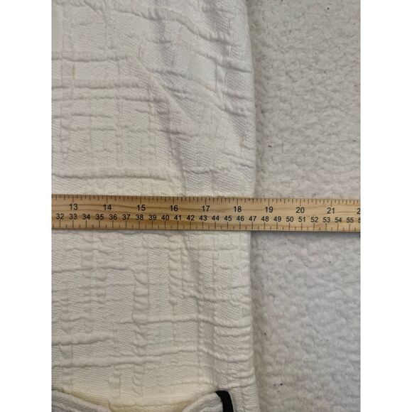 Maeve By Anthropologie Patch Pocket Mini Dress Ivory Black Trim Small Mod 60s - Picture 3 of 7